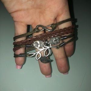 Owl + Love Bracelet Bundle